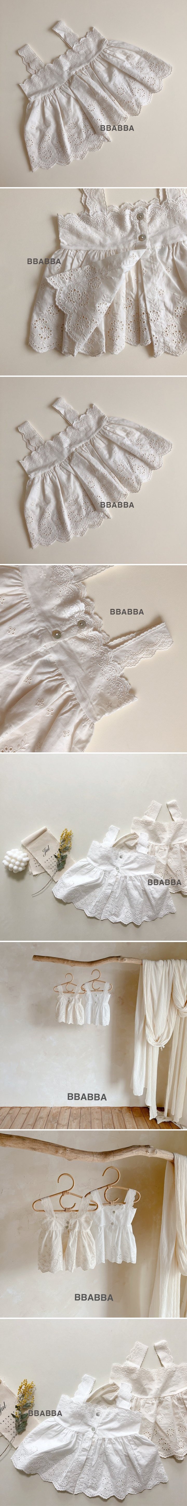 Bbabba - Korean Children Fashion - #discoveringself - Mamang Lace One-piece