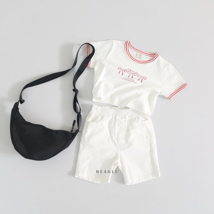 Beagle - Korean Children Fashion - #Kfashion4kids - Cotton Linen Span Shorts - 7