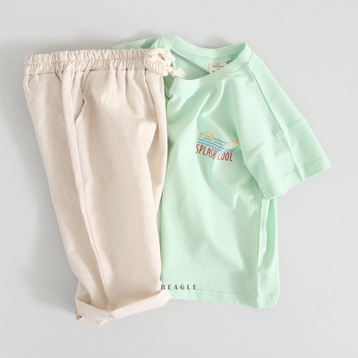 Beagle - Korean Children Fashion - #Kfashion4kids - Linen Pants - 5