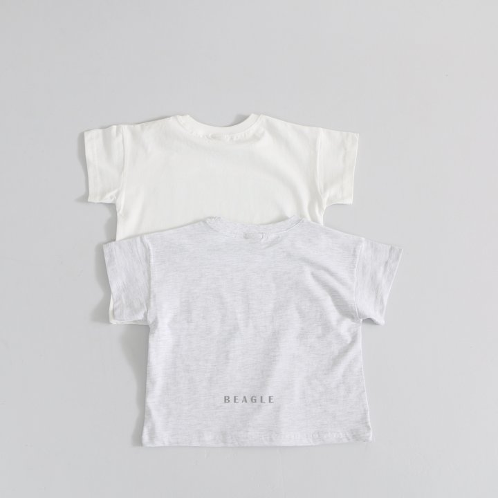 Beagle - Korean Children Fashion - #childofig - Hawaii Tee - 2
