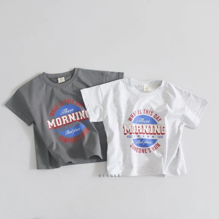 Beagle - Korean Children Fashion - #childofig - Morning Tee