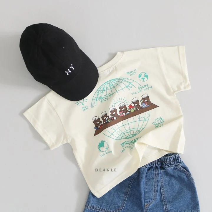 Beagle - Korean Children Fashion - #childrensboutique - Party Bear Tee - 6
