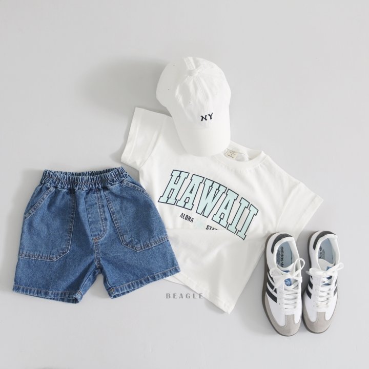 Beagle - Korean Children Fashion - #childrensboutique - Hawaii Tee - 3
