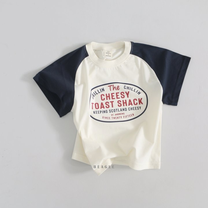 Beagle - Korean Children Fashion - #designkidswear - Raglan Color Tee  - 11