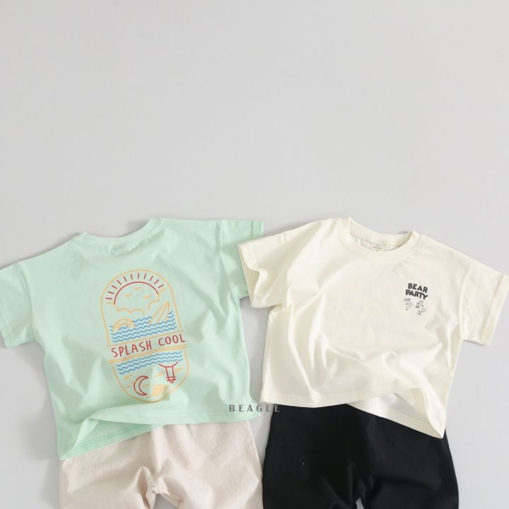 Beagle - Korean Children Fashion - #designkidswear - Splash Tee - 8