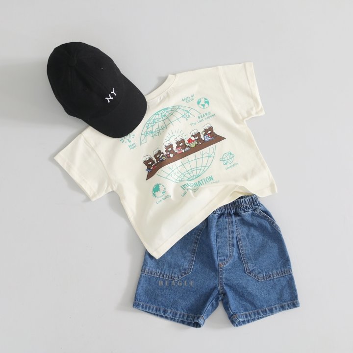 Beagle - Korean Children Fashion - #designkidswear - Party Bear Tee - 7