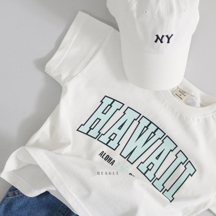 Beagle - Korean Children Fashion - #childrensboutique - Hawaii Tee - 4