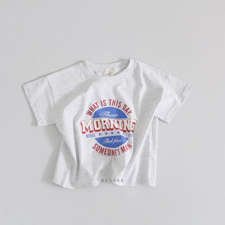 Beagle - Korean Children Fashion - #designkidswear - Morning Tee - 3
