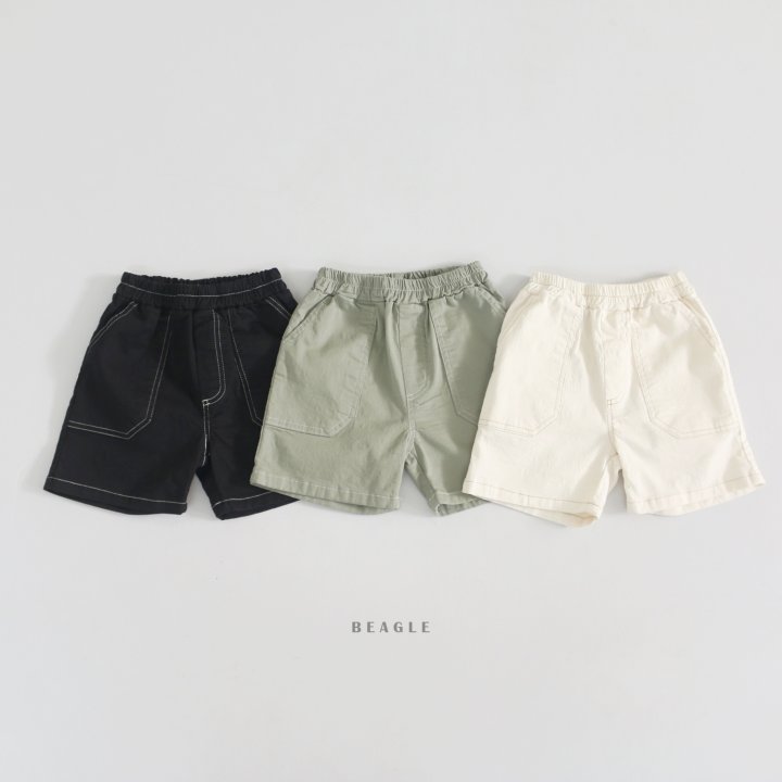 Beagle - Korean Children Fashion - #discoveringself - Span Stitch Shorts