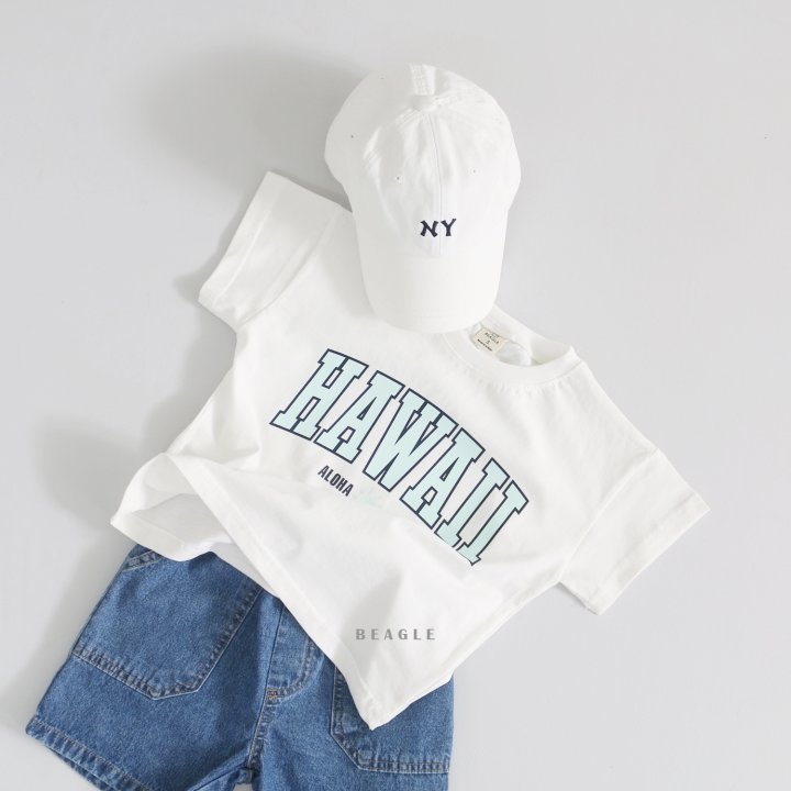 Beagle - Korean Children Fashion - #discoveringself - Hawaii Tee - 5
