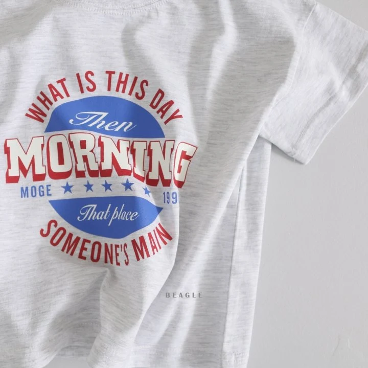Beagle - Korean Children Fashion - #designkidswear - Morning Tee - 4