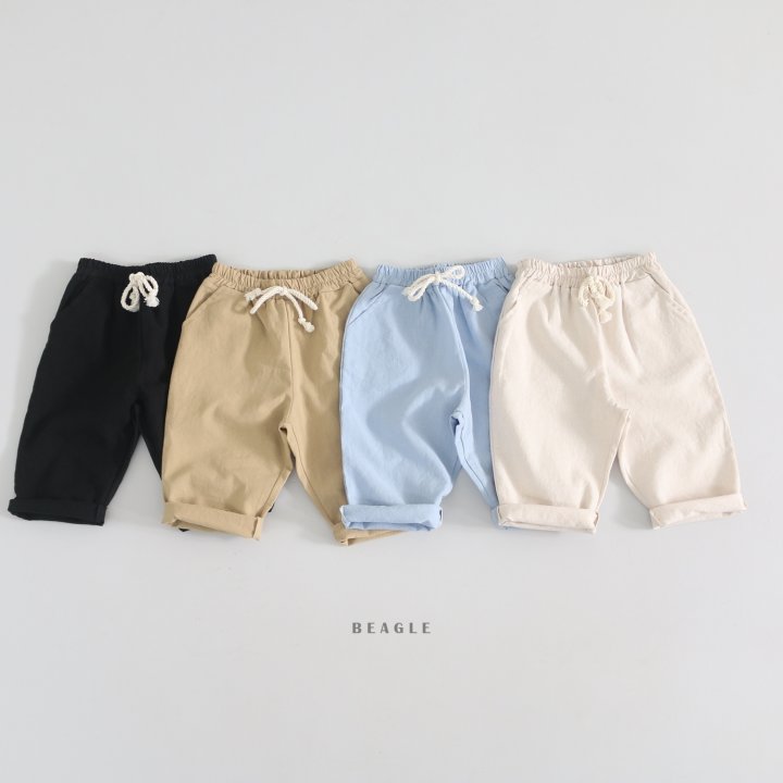 Beagle - Korean Children Fashion - #fashionkids - Linen Pants