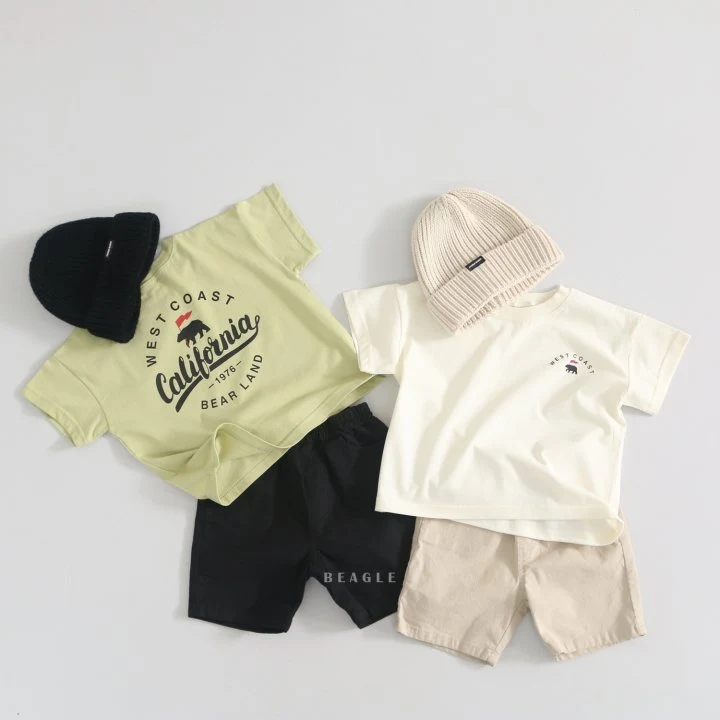 Beagle - Korean Children Fashion - #fashionkids - California Bear Tee - 11