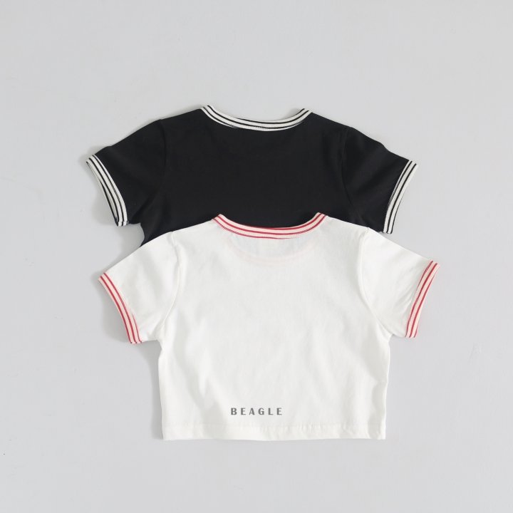 Beagle - Korean Children Fashion - #fashionkids - Ribbon Tee - 3