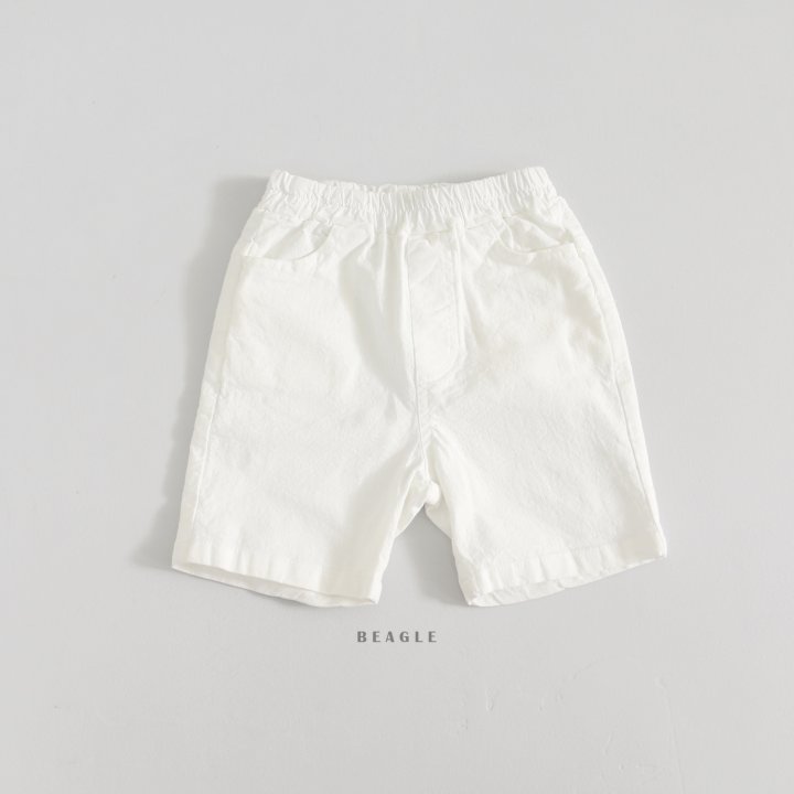 Beagle - Korean Children Fashion - #fashionkids - Cotton Linen Span Shorts - 4