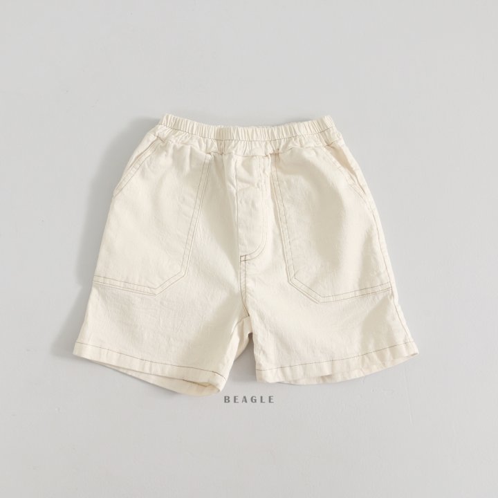 Beagle - Korean Children Fashion - #kidsshorts - Span Stitch Shorts - 4