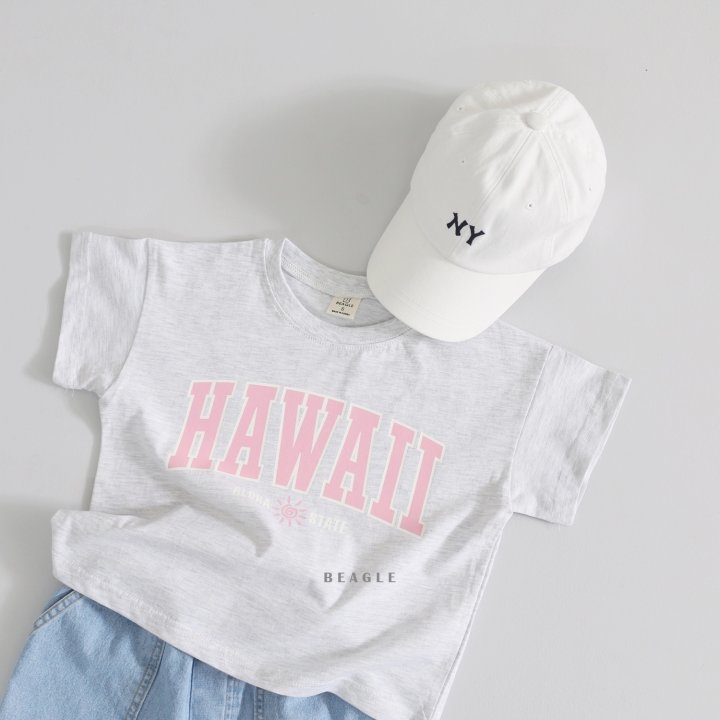 Beagle - Korean Children Fashion - #kidsstore - Hawaii Tee - 8