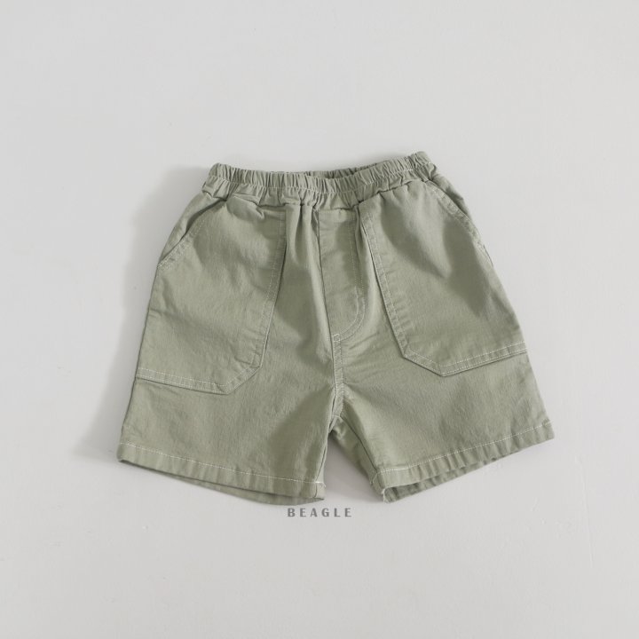 Beagle - Korean Children Fashion - #kidzfashiontrend - Span Stitch Shorts - 5
