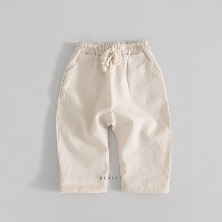 Beagle - Korean Children Fashion - #kidsstore - Linen Pants - 4