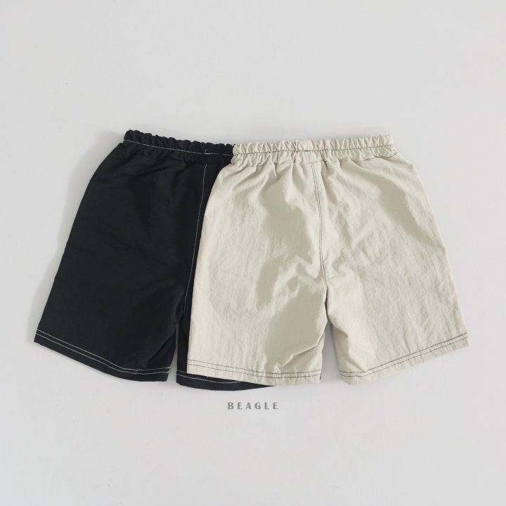 Beagle - Korean Children Fashion - #kidzfashiontrend - Stitch Shorts   - 2