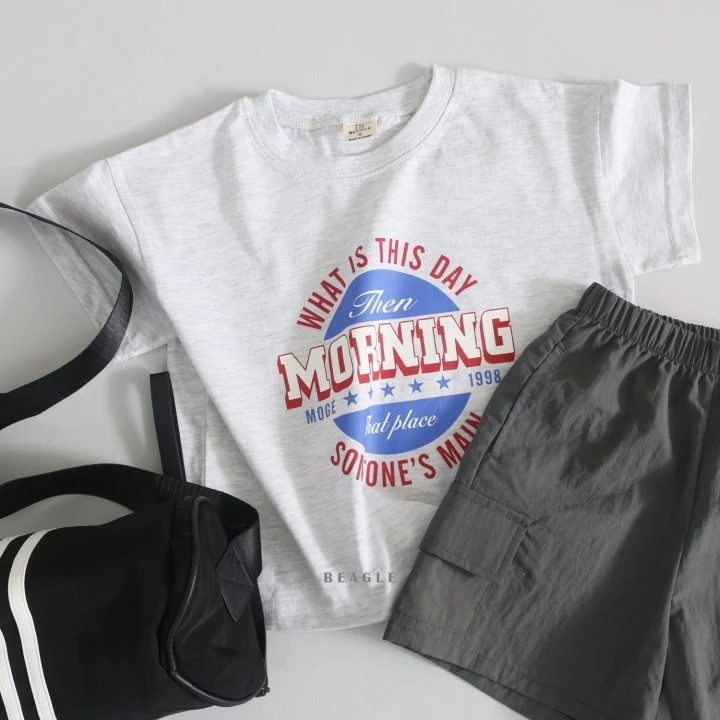 Beagle - Korean Children Fashion - #kidzfashiontrend - Morning Tee - 8