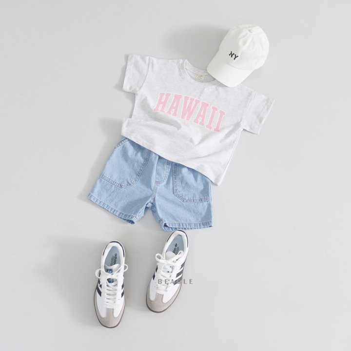 Beagle - Korean Children Fashion - #littlefashionista - Square Pocket Denim Shorts - 9