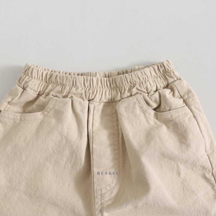 Beagle - Korean Children Fashion - #magicofchildhood - Cotton Linen Span Shorts - 9
