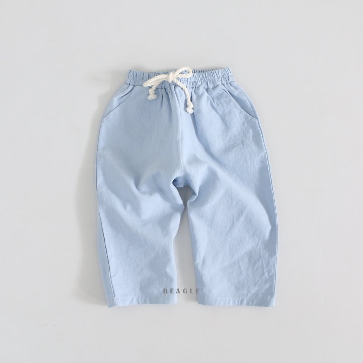 Beagle - Korean Children Fashion - #magicofchildhood - Linen Pants - 7
