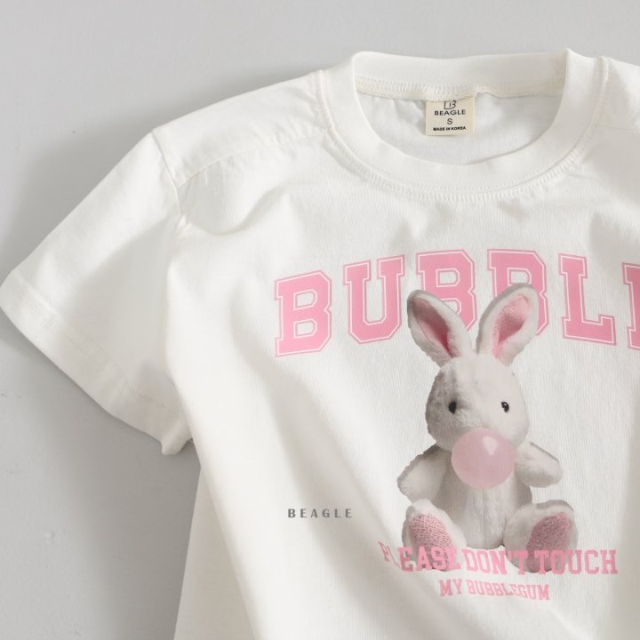 Beagle - Korean Children Fashion - #littlefashionista - Bubble Bunny Tee - 4