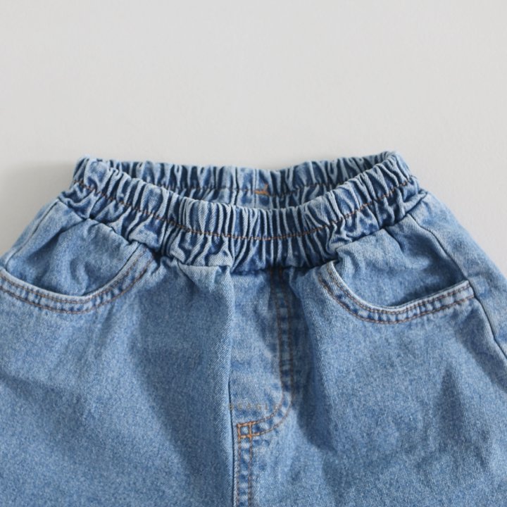 Beagle - Korean Children Fashion - #minifashionista - Denim Shorts   - 12