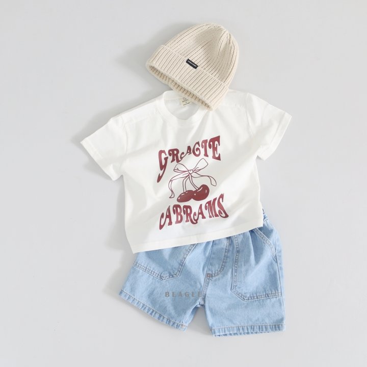 Beagle - Korean Children Fashion - #minifashionista - Square Pocket Denim Shorts - 11
