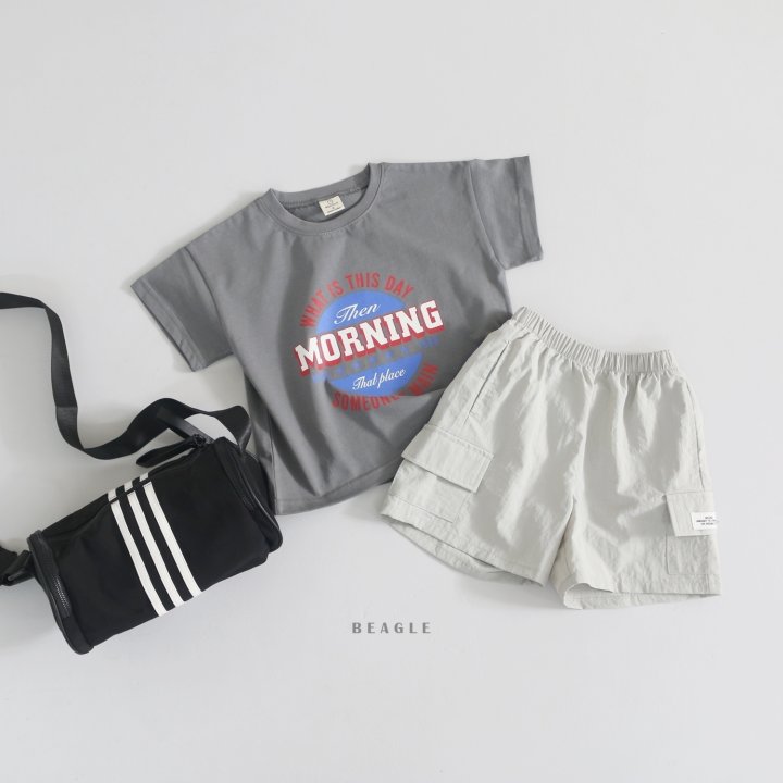 Beagle - Korean Children Fashion - #minifashionista - Cargo Shorts - 7