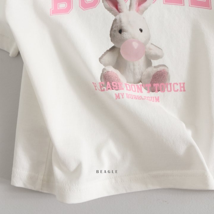 Beagle - Korean Children Fashion - #minifashionista - Bubble Bunny Tee - 5