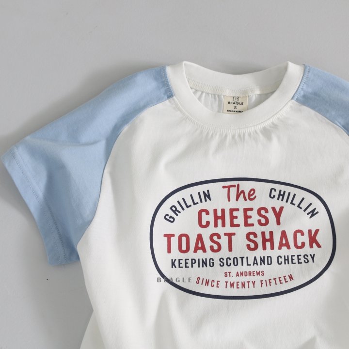 Beagle - Korean Children Fashion - #magicofchildhood - Raglan Color Tee  - 4