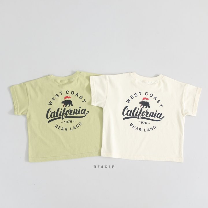 Beagle - Korean Children Fashion - #minifashionista - California Bear Tee - 2