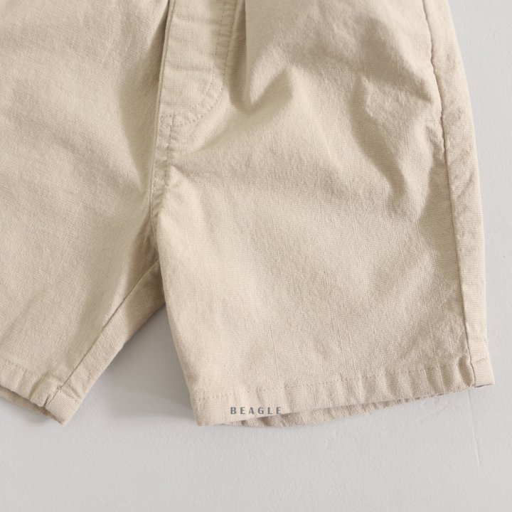 Beagle - Korean Children Fashion - #prettylittlegirls - Cotton Linen Span Shorts - 11