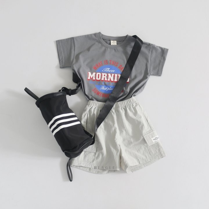 Beagle - Korean Children Fashion - #prettylittlegirls - Cargo Shorts - 8