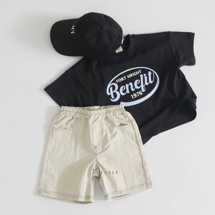 Beagle - Korean Children Fashion - #prettylittlegirls - Stitch Shorts   - 7