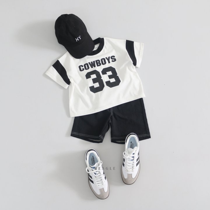Beagle - Korean Children Fashion - #minifashionista - Cowboy Tee - 4