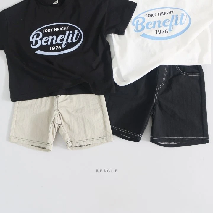 Beagle - Korean Children Fashion - #stylishchildhood - Stitch Shorts   - 10