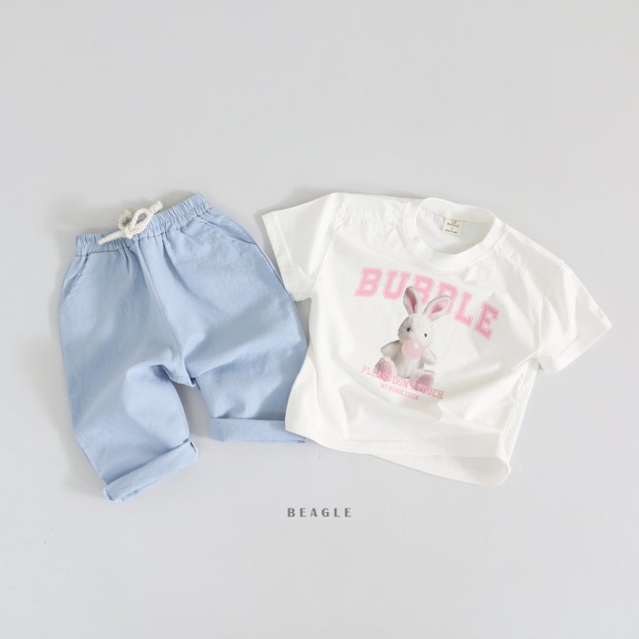 Beagle - Korean Children Fashion - #stylishchildhood - Bubble Bunny Tee - 9