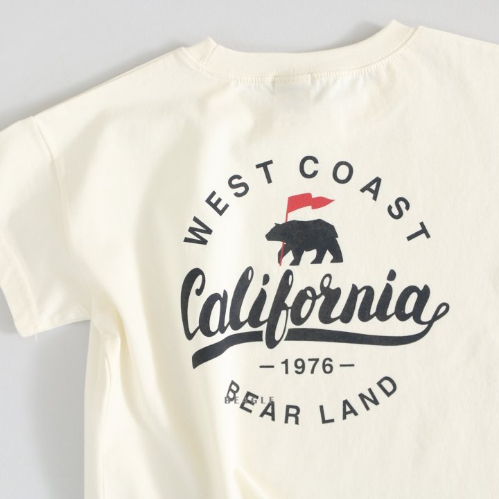 Beagle - Korean Children Fashion - #stylishchildhood - California Bear Tee - 6