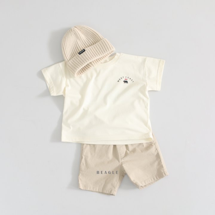 Beagle - Korean Children Fashion - #todddlerfashion - Cotton Linen Span Shorts - 12