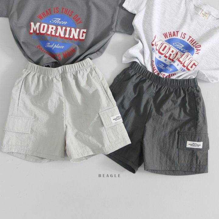 Beagle - Korean Children Fashion - #todddlerfashion - Cargo Shorts - 9