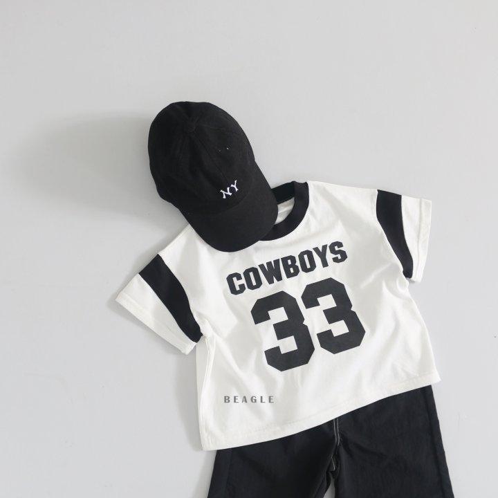 Beagle - Korean Children Fashion - #todddlerfashion - Cowboy Tee - 5