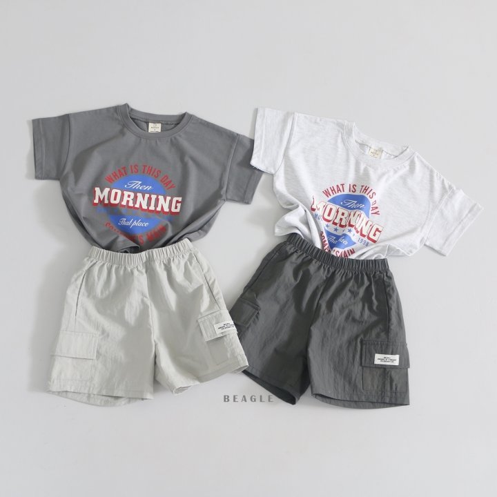 Beagle - Korean Children Fashion - #toddlerclothing - Cargo Shorts - 10