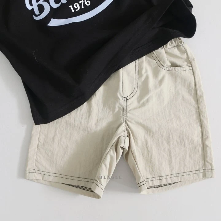 Beagle - Korean Children Fashion - #toddlerclothing - Stitch Shorts   - 9