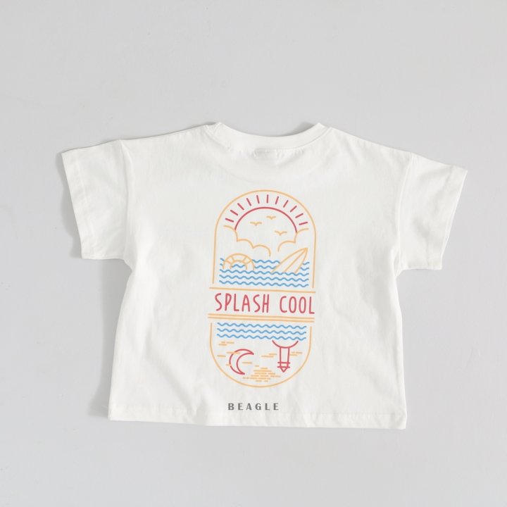 Beagle - Korean Children Fashion - #todddlerfashion - Splash Tee - 4