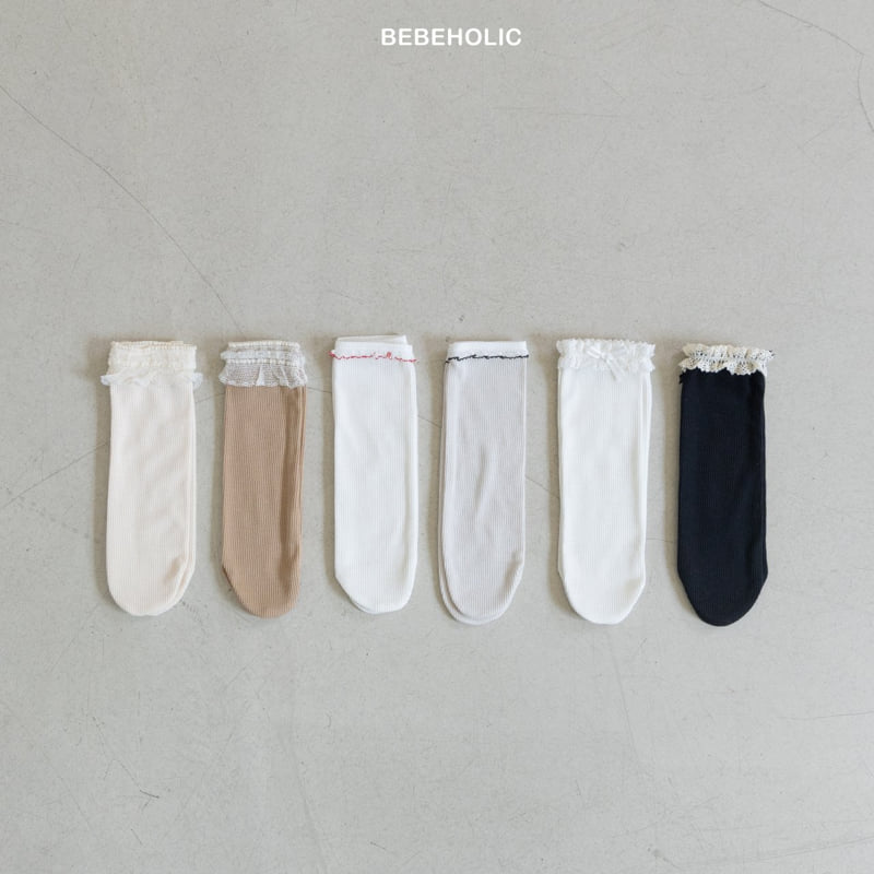 Bebe Holic - Korean Baby Fashion - #babyboutique - Torsion knee Socks - 8