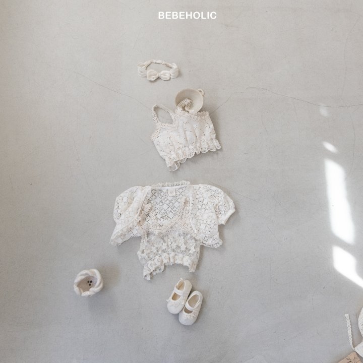 Bebe Holic - Korean Baby Fashion - #babyboutique - Lace Bustier - 7